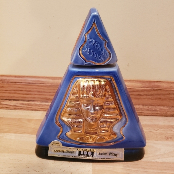 Vintage Jim Beam Indianapolis Indiana Decanter 1970 - Picture 1 of 5